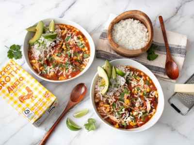 Tex-Mex Chicken and Rice Soup