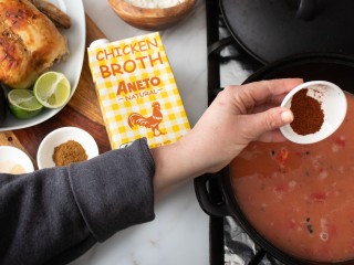 1 - Tex-Mex Chicken and Rice Soup