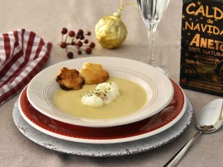 8 - Christmas Cream with Poached Egg