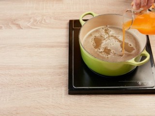 5 - Bebida de alcachofa con mandarina y sirope