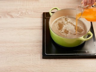 5 - Artichoke drink with tangerine and sirope