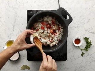 3 - Stewed potatoes with pork ribs