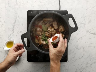 4 - Stewed potatoes with pork ribs