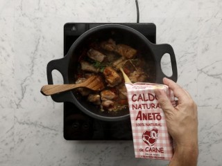 5 - Stewed potatoes with pork ribs