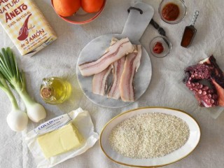 1 - Iberian Rice with Octopus Carpaccio