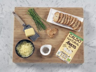 1 - Grilled onion soup