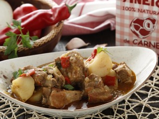 7 - Stewed potatoes with pork ribs